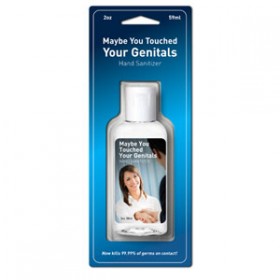 Maybe I touchd my genitals